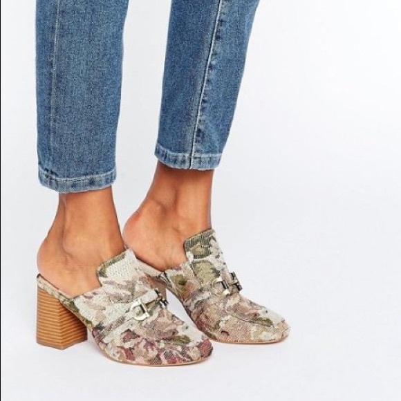 ASOS Shoes - ASOS Tapestry Mules size 6.5